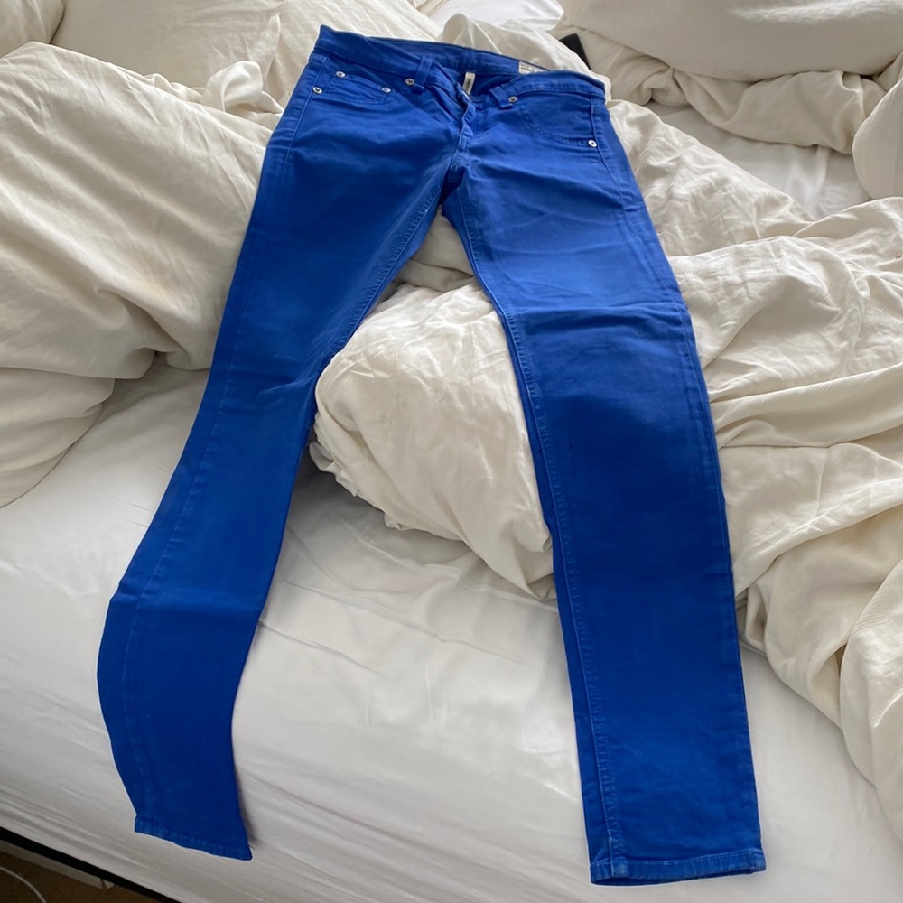 Used blue Rag & Bond legging jeans